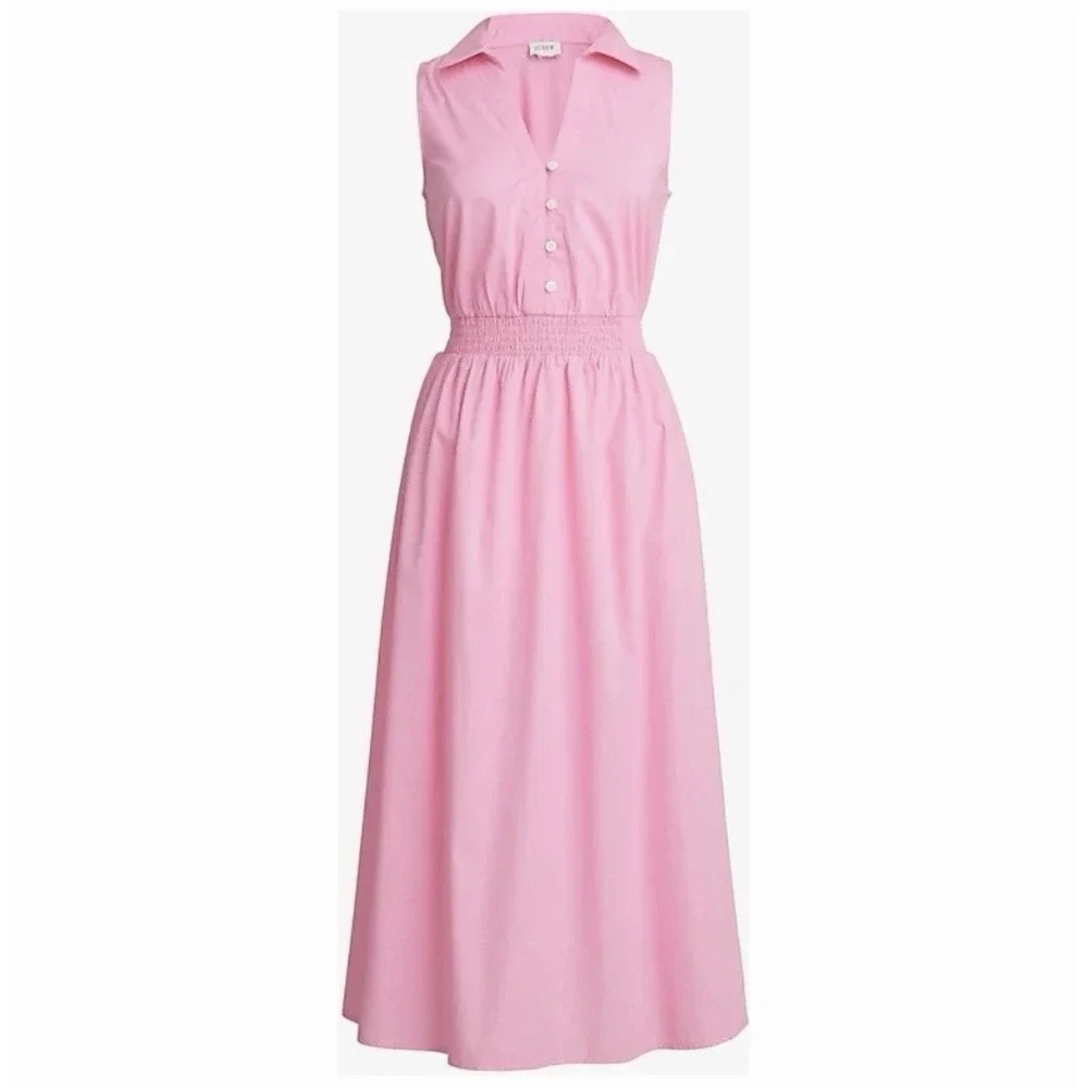 j crew pink midi dress The Pink Dress Of My Dreams!
